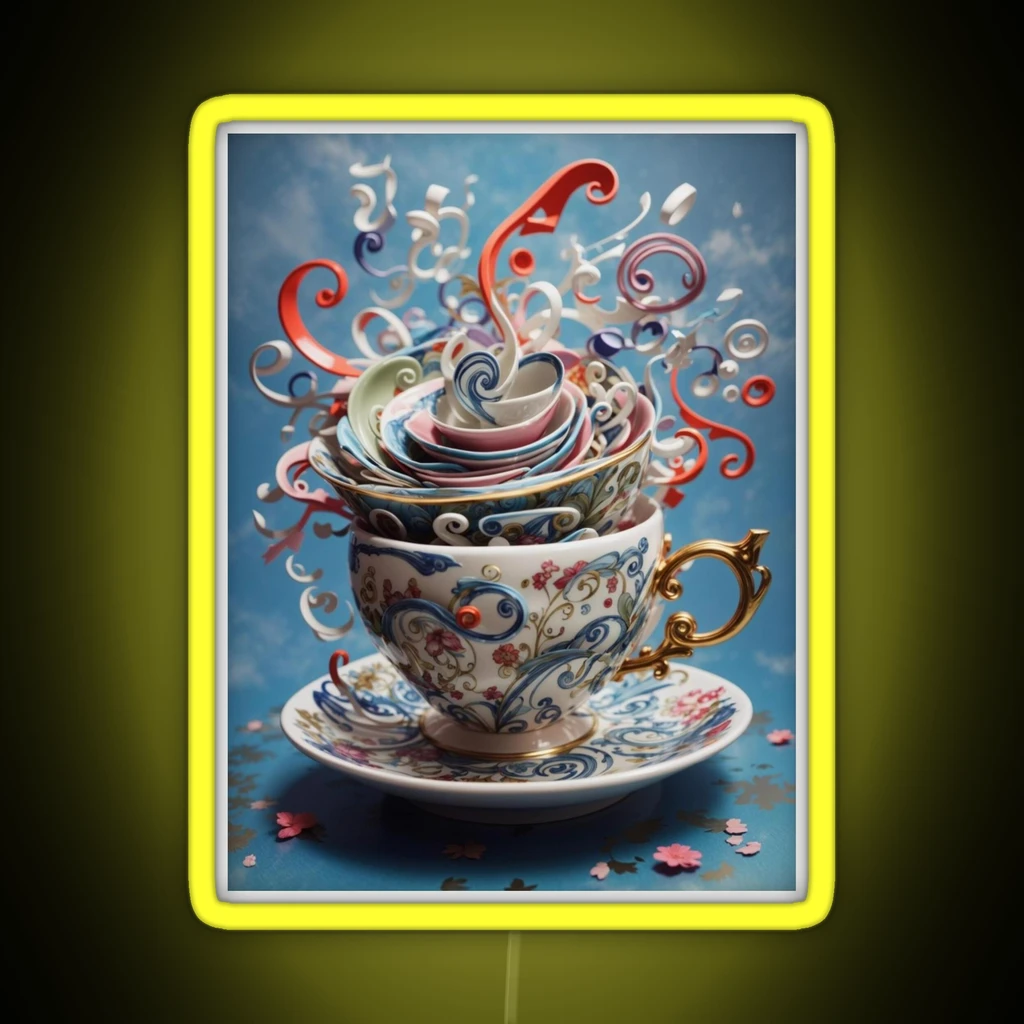 Teacup Tornado C RGB Neon Sign Teacup Tornado C RGB Neon Sign