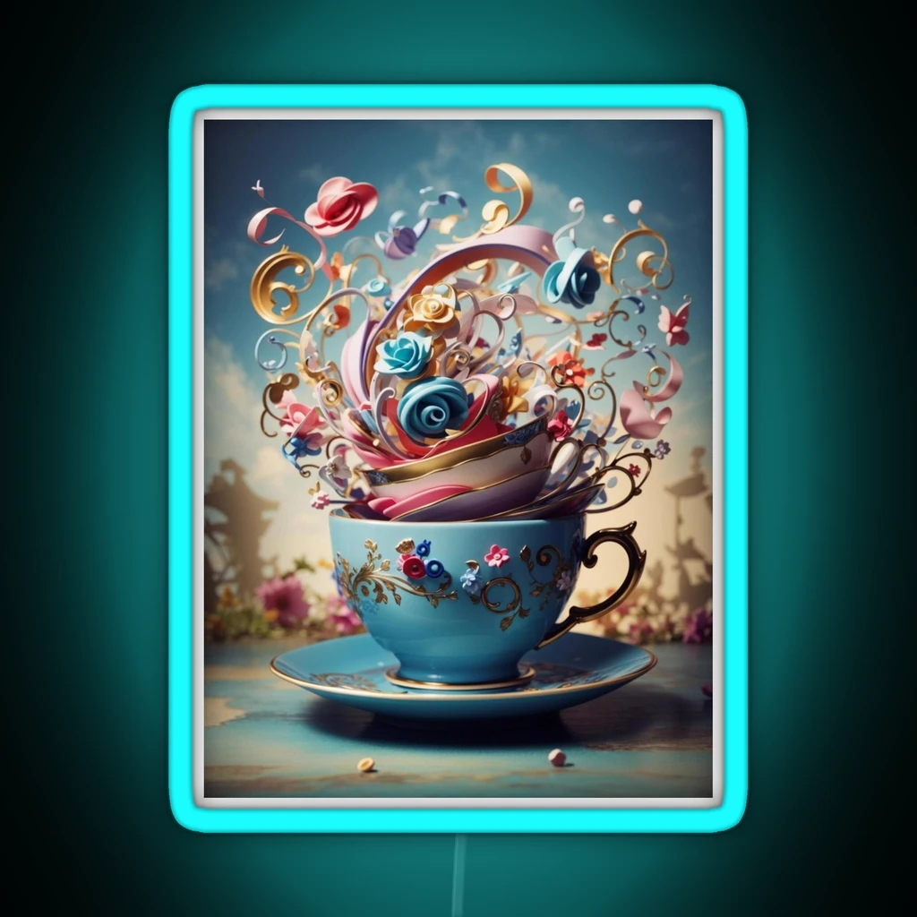 Teacup Tornado RGB Neon Sign Teacup Tornado RGB Neon Sign