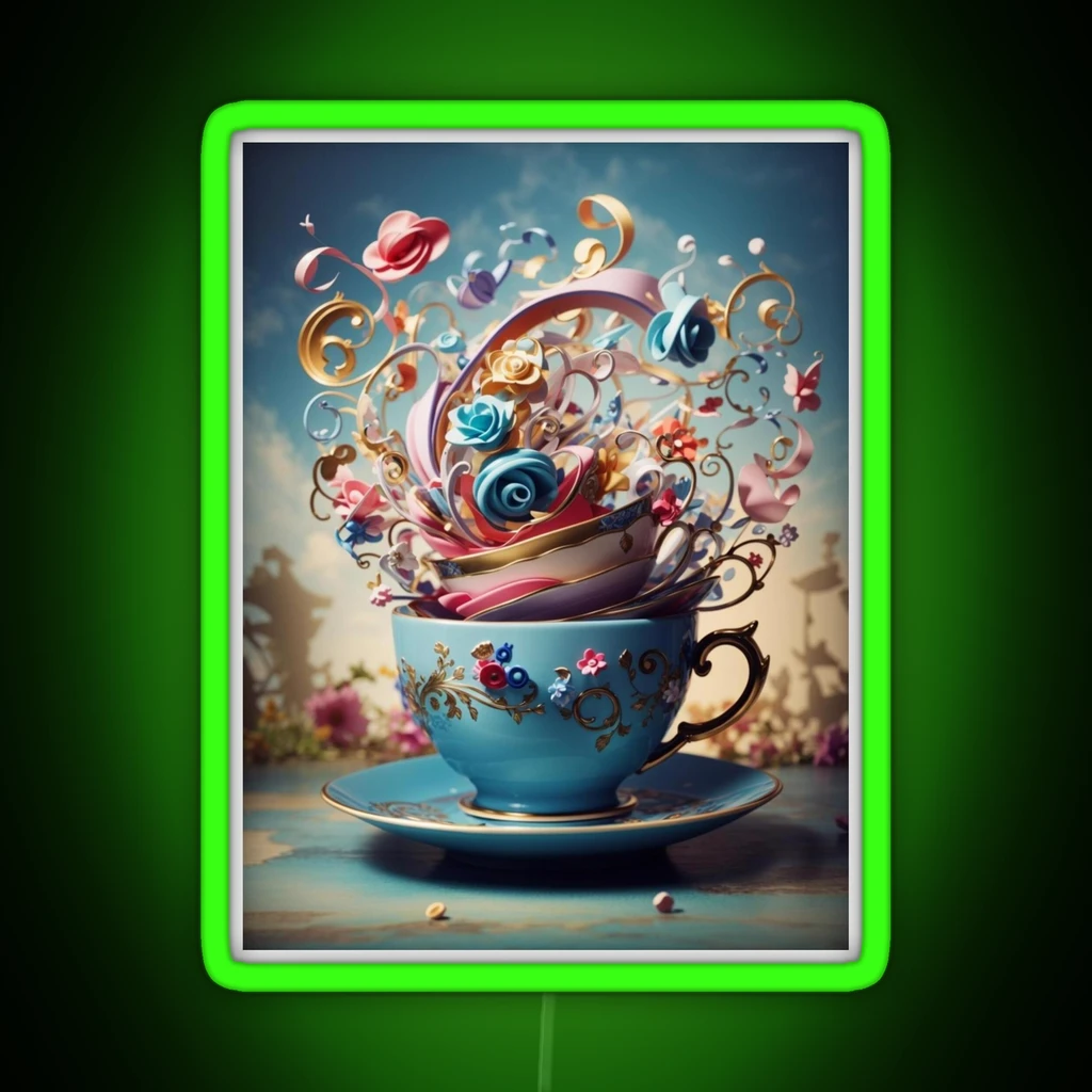 Teacup Tornado RGB Neon Sign Teacup Tornado RGB Neon Sign