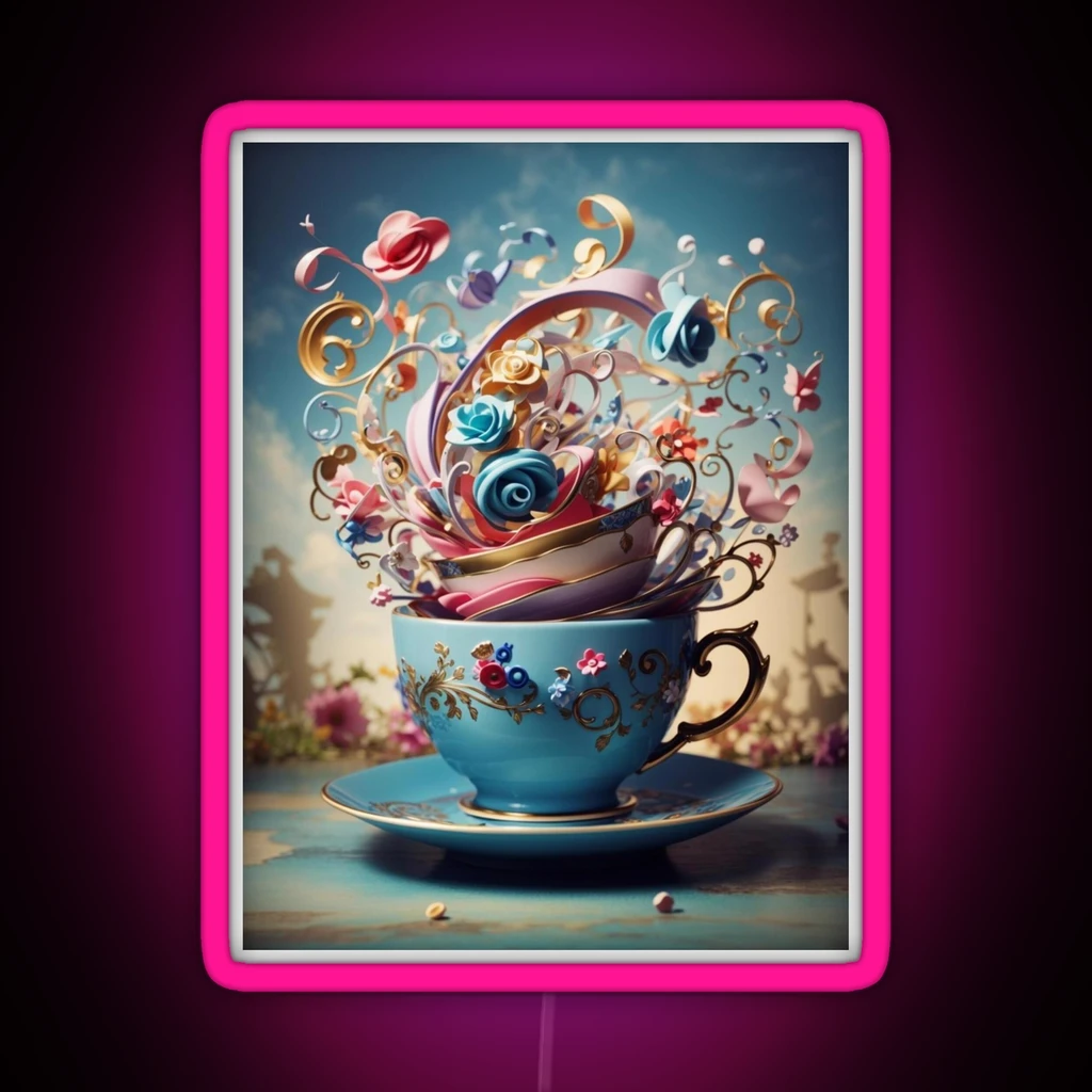 Teacup Tornado RGB Neon Sign Teacup Tornado RGB Neon Sign