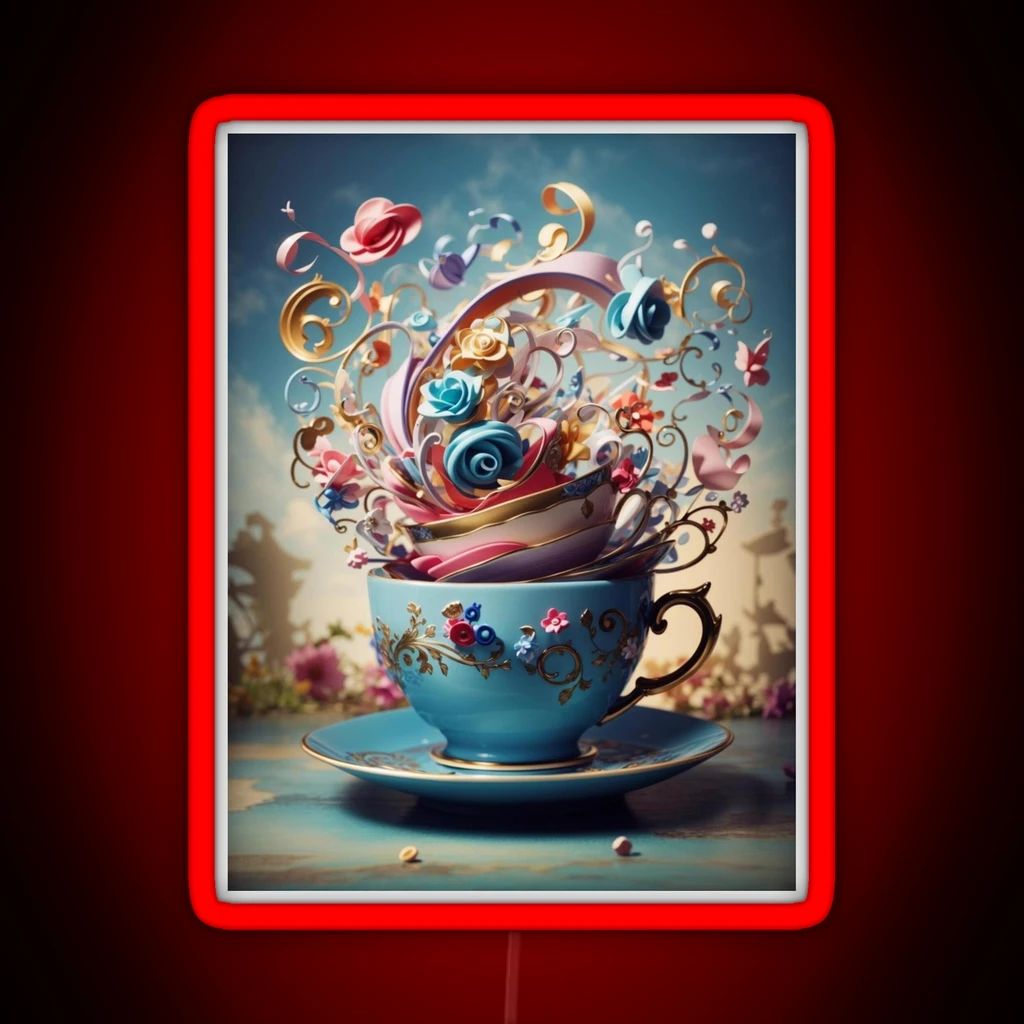 Teacup Tornado RGB Neon Sign Teacup Tornado RGB Neon Sign