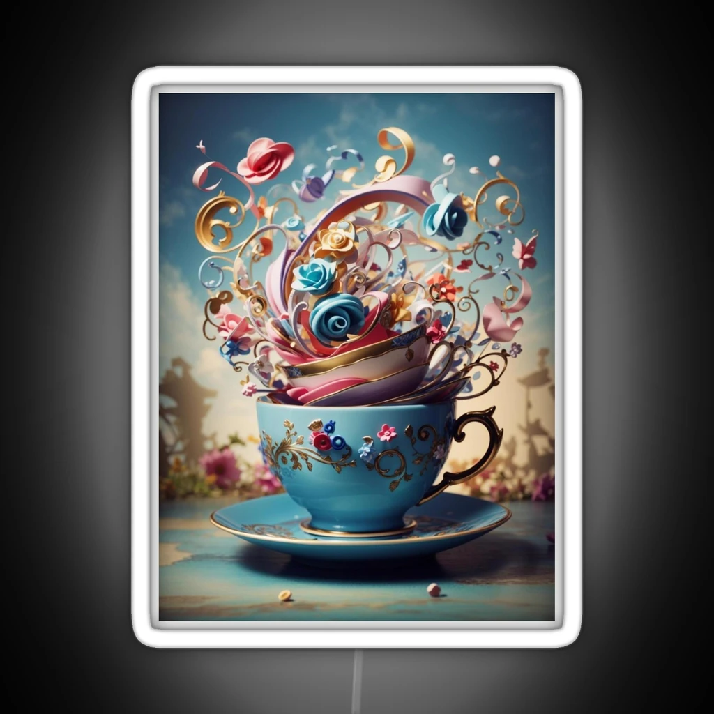 Teacup Tornado RGB Neon Sign Teacup Tornado RGB Neon Sign