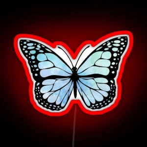 Teal Butterfly RGB Neon Sign