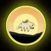 Neon-lit, colorful team avatar with Appa from Avatar: The Last Airbender in yellow.