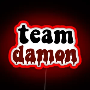 Team Damon RGB Neon Sign