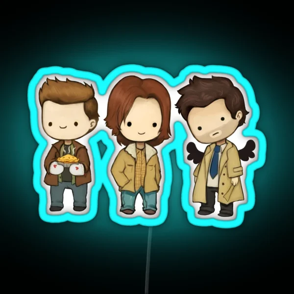 Team Free Will RGB Neon Sign