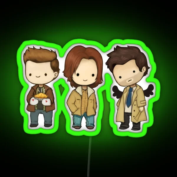 Team Free Will RGB Neon Sign