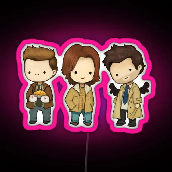 Team Free Will RGB Neon Sign