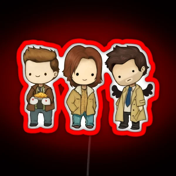 Team Free Will RGB Neon Sign