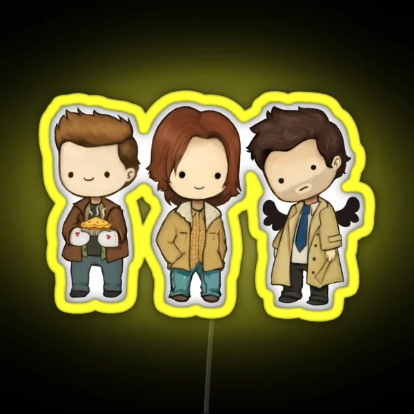 Team Free Will RGB Neon Sign