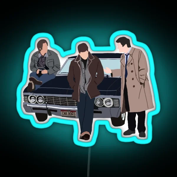 Team Free Will RGB Neon Sign