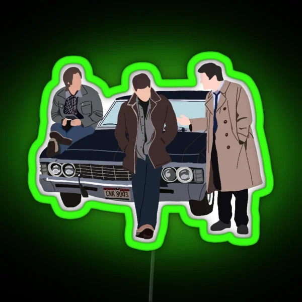 Team Free Will RGB Neon Sign