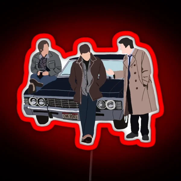 Team Free Will RGB Neon Sign
