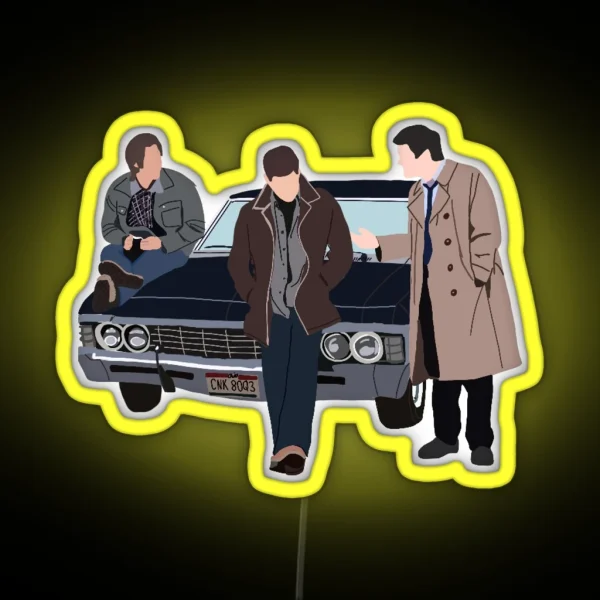 Team Free Will RGB Neon Sign