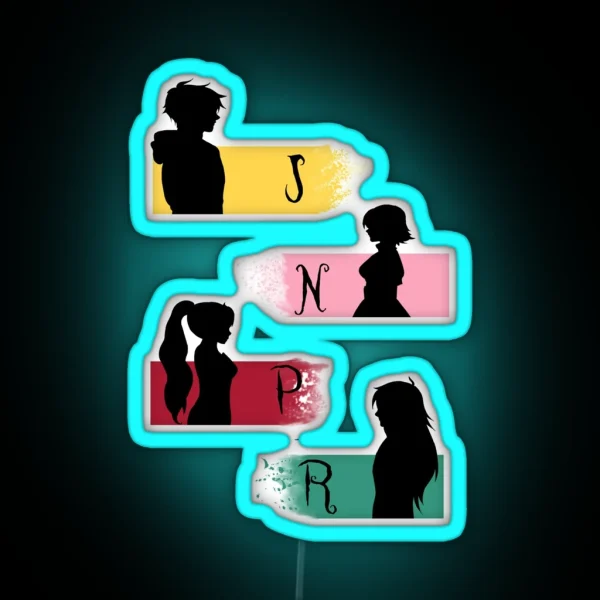 Team JNPR Vers 2 RGB Neon Sign