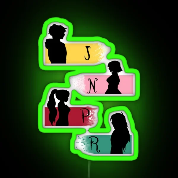 Team JNPR Vers 2 RGB Neon Sign