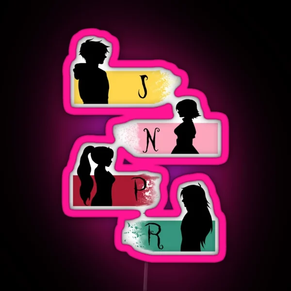 Team JNPR Vers 2 RGB Neon Sign