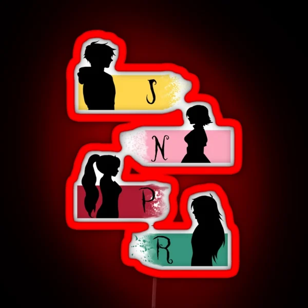 Team JNPR Vers 2 RGB Neon Sign