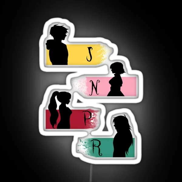 Team JNPR Vers 2 RGB Neon Sign