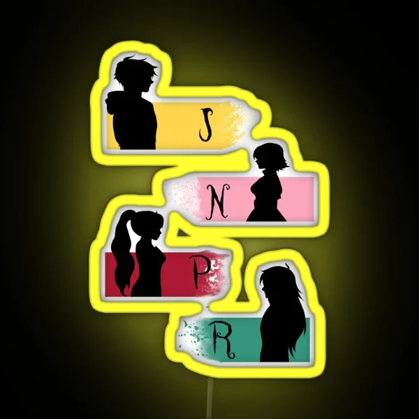 Team JNPR Vers 2 RGB Neon Sign