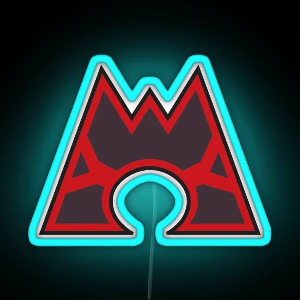 Team Magma Logo RGB Neon Sign