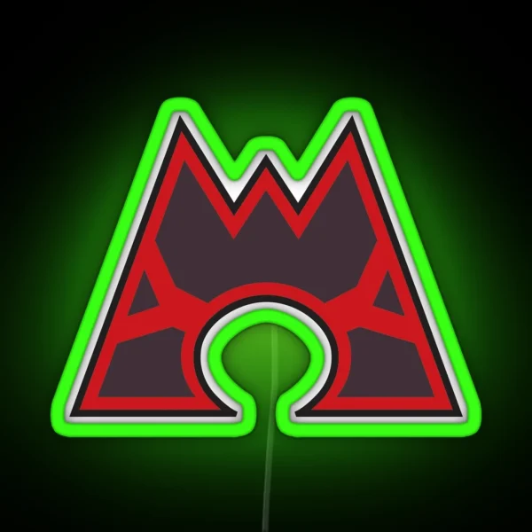 Team Magma Logo RGB Neon Sign