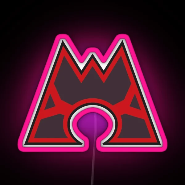 Team Magma Logo RGB Neon Sign