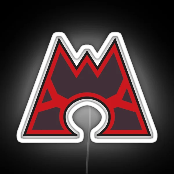 Team Magma Logo RGB Neon Sign