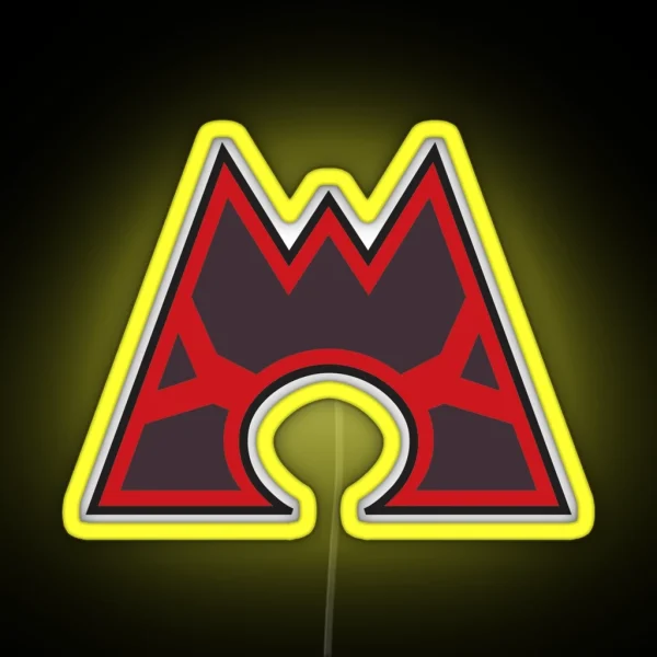 Team Magma Logo RGB Neon Sign
