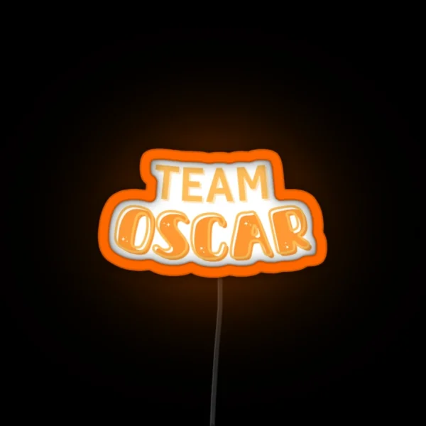 Team Oscar Piastri Mclaren Racing Led RGB Neon Sign