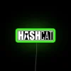 Hashcat Logo: A neon green logo featuring the Hashcat technology brand.