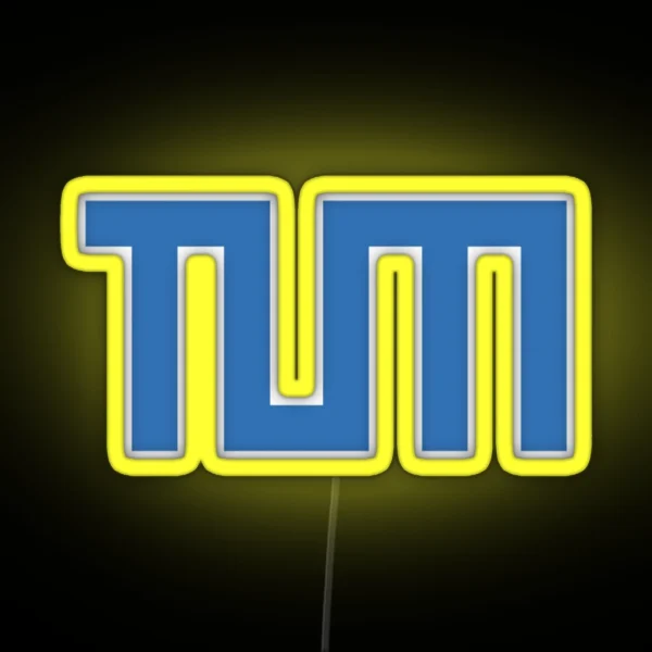 Technical University Of Munich TUM RGB Neon Sign