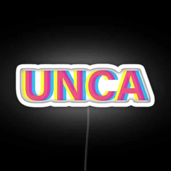 Technicolor Unca RGB Neon Sign