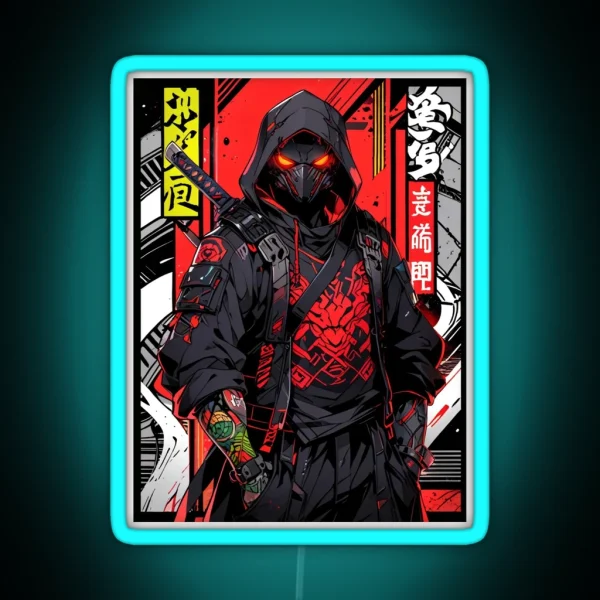 Techwear RGB Neon Sign