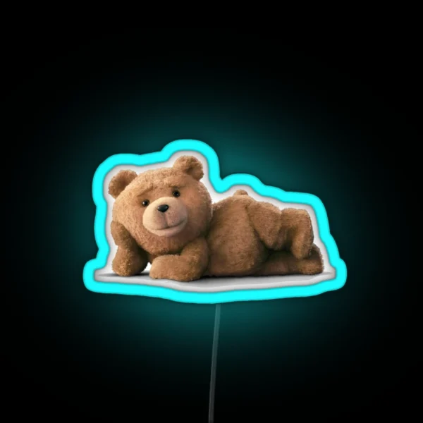 Ted Bear RGB Neon Sign