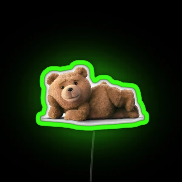 Ted Bear RGB Neon Sign