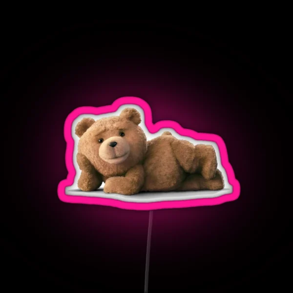 Ted Bear RGB Neon Sign