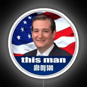 Ted Cruz Is A Monster 2016 RGB Neon Sign