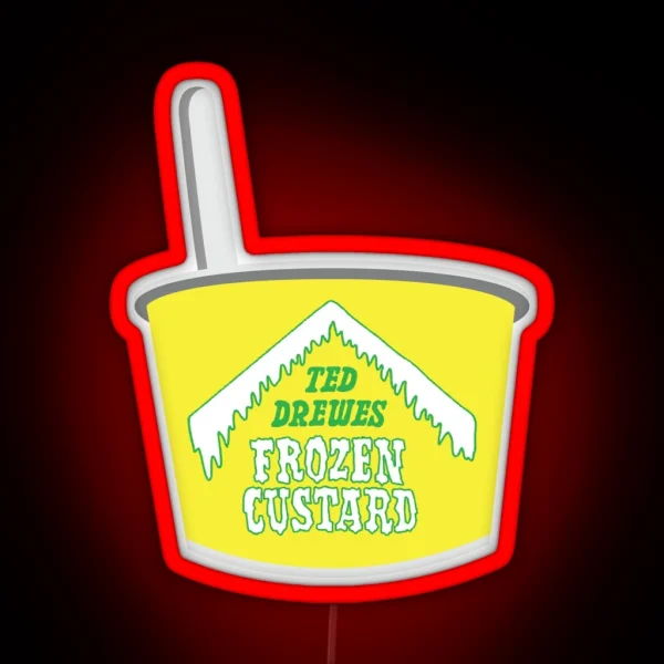 Ted Drewes RGB Neon Sign