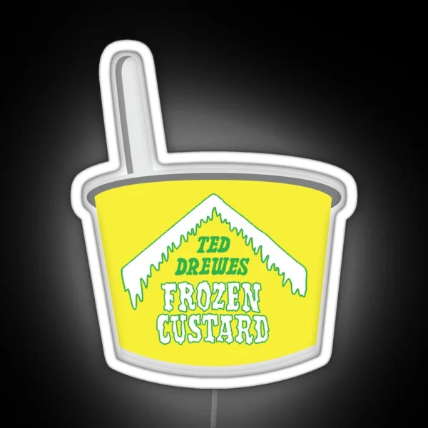 Ted Drewes RGB Neon Sign