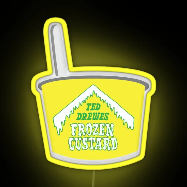 Ted Drewes RGB Neon Sign