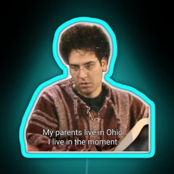 Ted Mosby HIMYM RGB Neon Sign