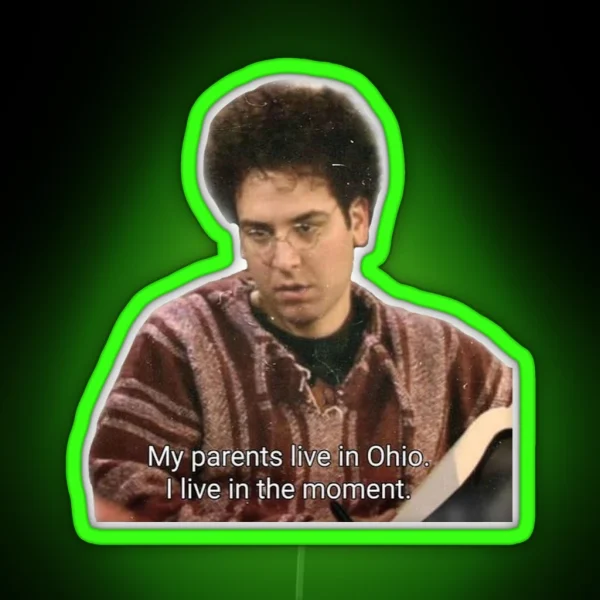 Ted Mosby HIMYM RGB Neon Sign