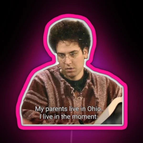Ted Mosby HIMYM RGB Neon Sign