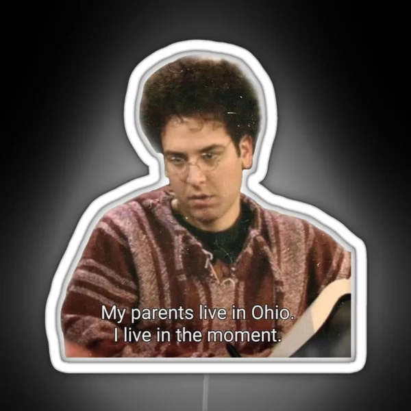 Ted Mosby HIMYM RGB Neon Sign
