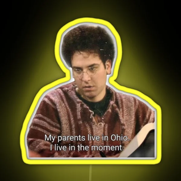 Ted Mosby HIMYM RGB Neon Sign