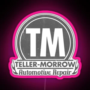 Teller Morrow Automotive Repair TM RGB Neon Sign