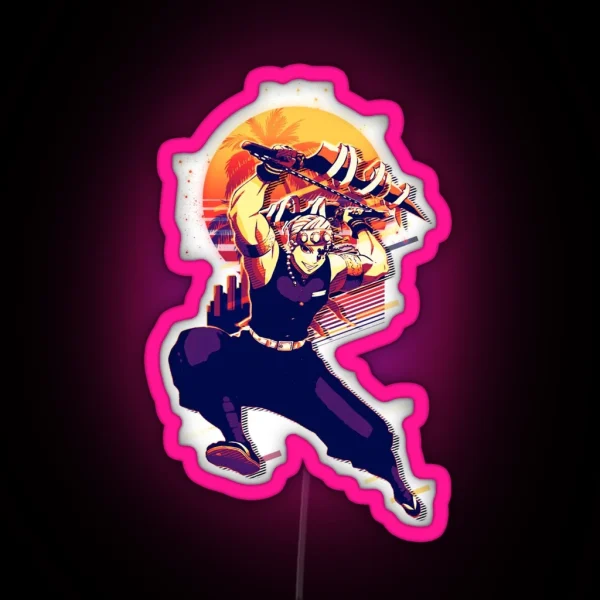 Tengen Uzui Demon Slayer RGB Neon Sign
