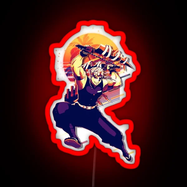 Tengen Uzui Demon Slayer RGB Neon Sign