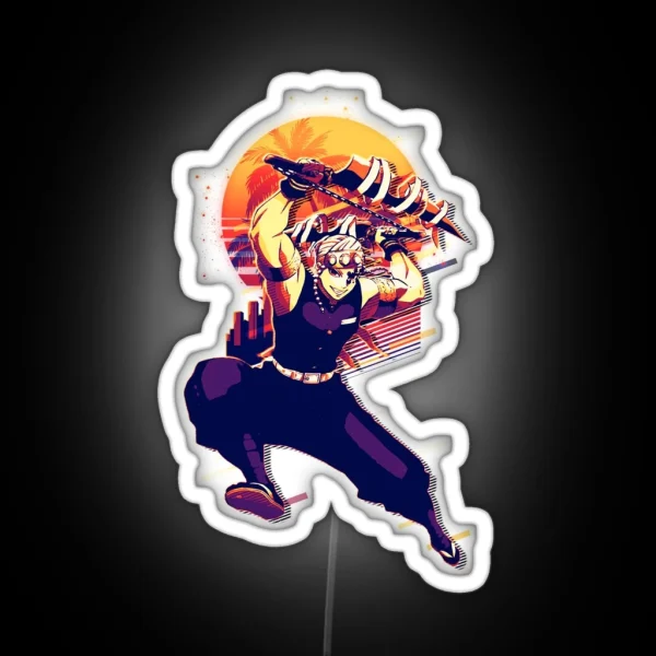 Tengen Uzui Demon Slayer RGB Neon Sign